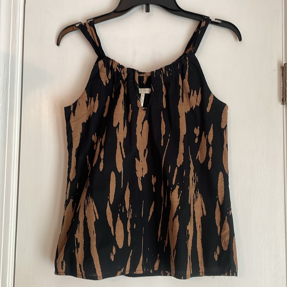 Old Navy Safari Print Cotton Tank
